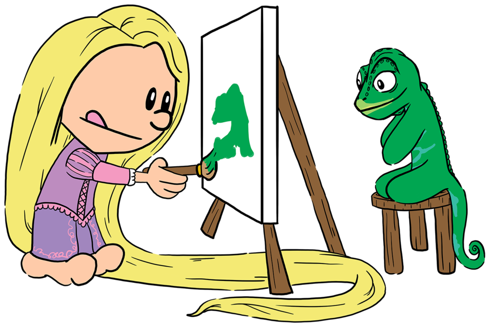 Tangled (1000x1000), Png Download