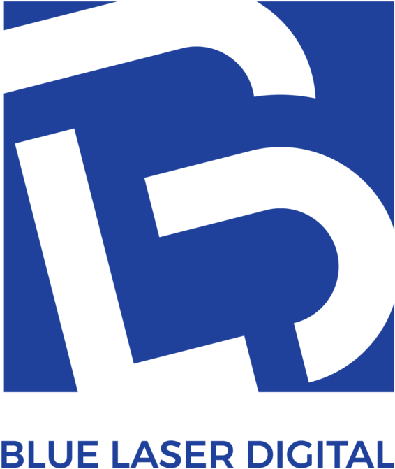 Blue Laser Digital (674x800), Png Download