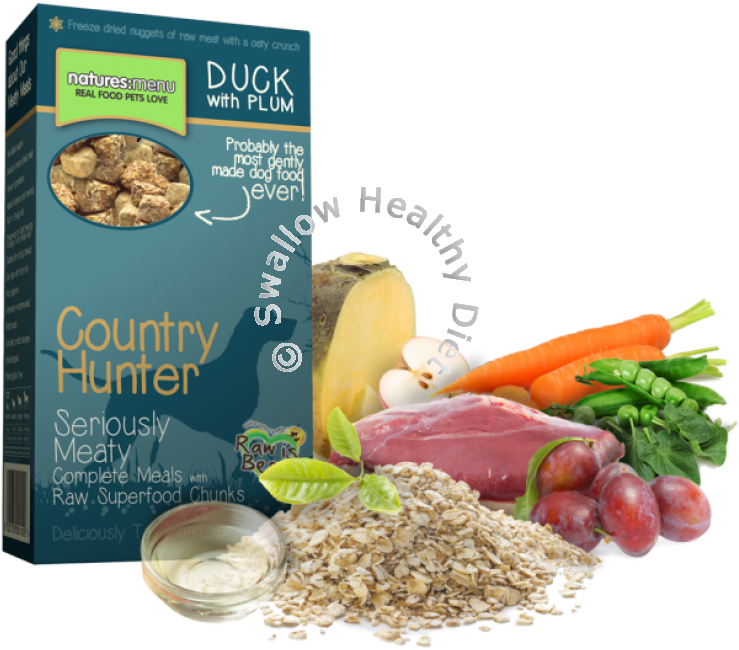 Country Hunter Seriously Meaty Dog Food 700g Duck With - Country Hunter Freeze Dried Dog Complete Crunch Duck (800x800), Png Download