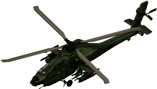 Helicoptero Apache Png (645x645), Png Download