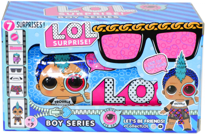 Капсула Lol Surprise Boy Series Aa221 - L.o.l Surprise! Glitter Series (700x700), Png Download