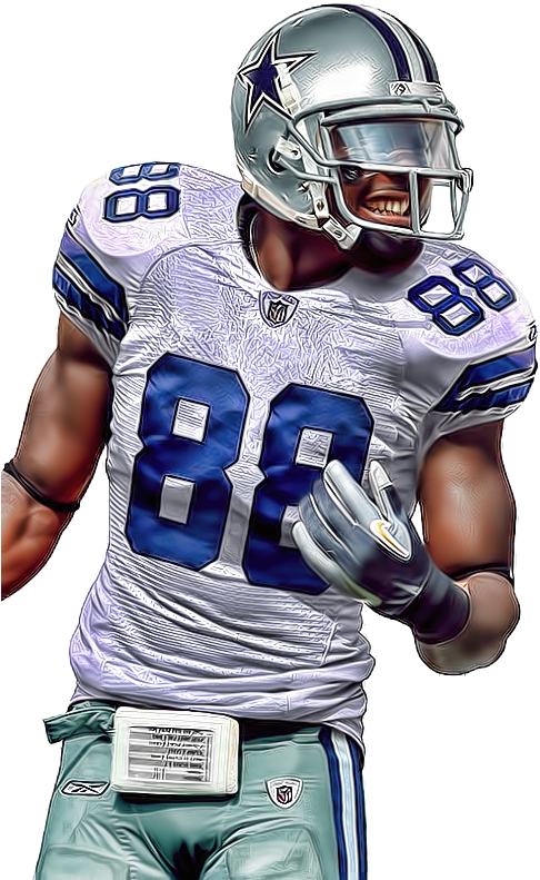 Dez Bryant Png - Dez Bryant Cut Out (493x799), Png Download