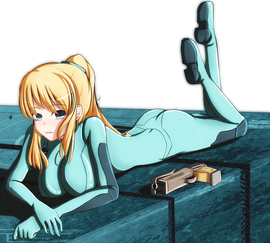 Samus Aran V2 By Imkyonyuu - Samus Aran (942x848), Png Download