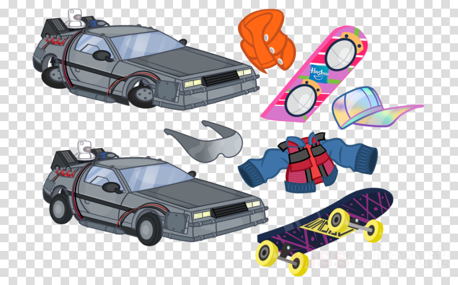 Back To The Future Clipart Marty Mcfly Back To The - Dr. Emmett Brown (900x560), Png Download