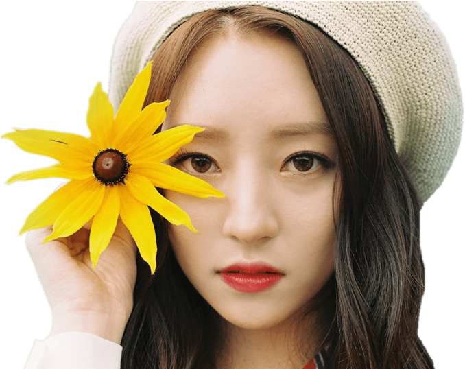 Dreamcatcher Sua Holding Flower - Dreamcatcher Kpop Sua Prequel (800x537), Png Download
