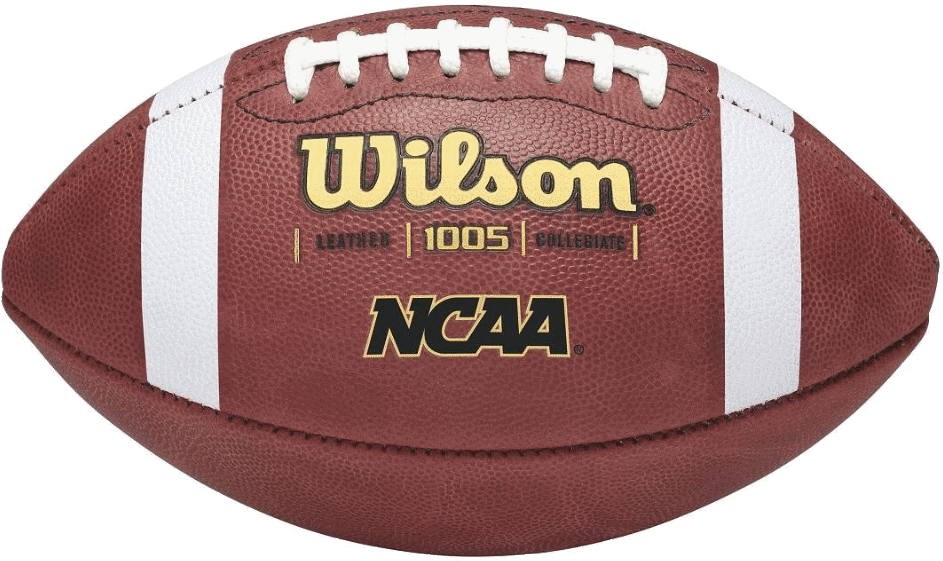 American Football Png Image With Transparent Background - Wilson Ncaa Football (1100x1100), Png Download
