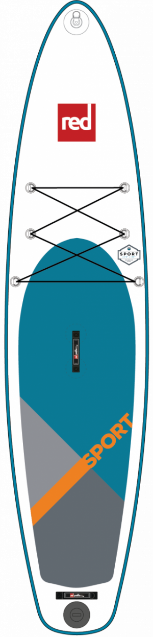 Red Paddle 11′ Sport Msl - 2018 Red Paddle 11 3 Sport (300x1247), Png Download