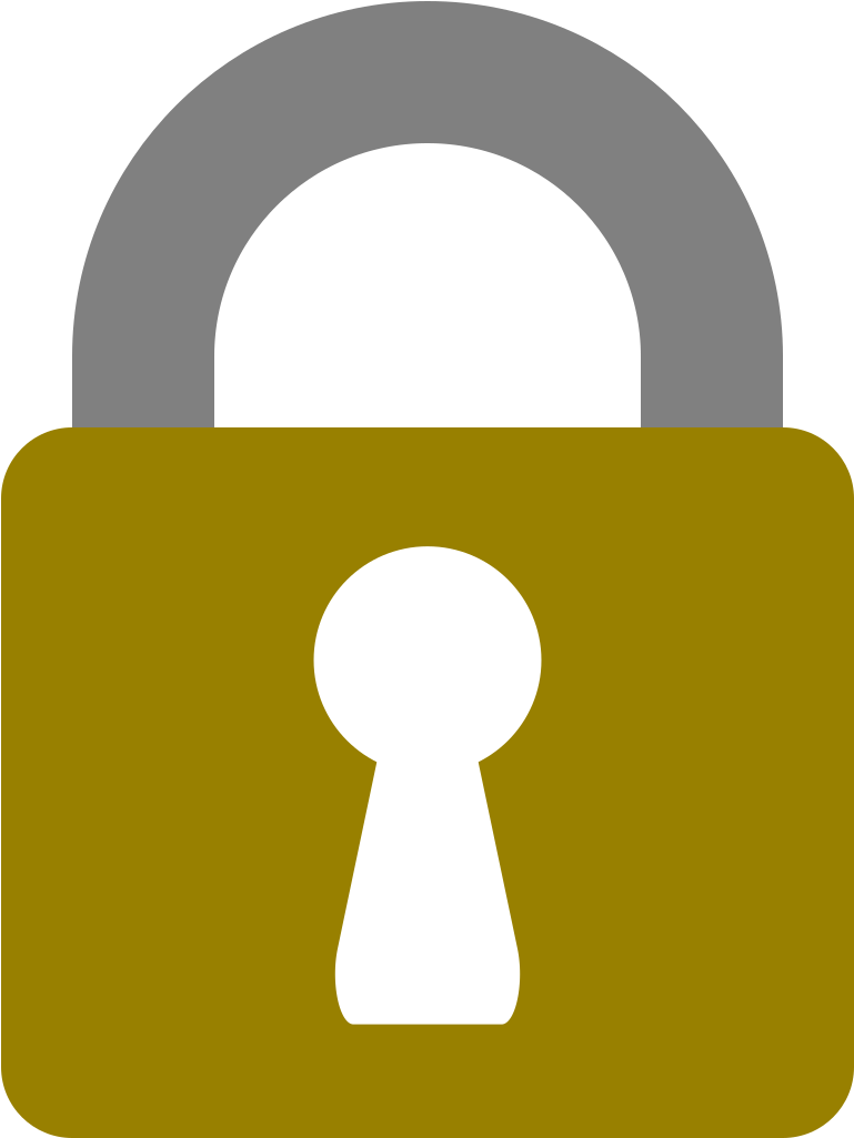 Full Protection Shackle Keyhole - Shackle (1024x1024), Png Download