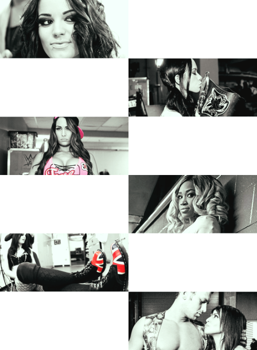 Best Backstage Peeks Of Wwe Divas - Collage (500x682), Png Download