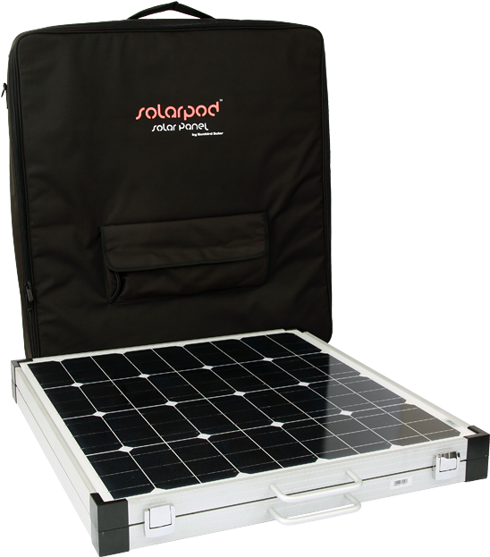 Solarpod 120w Folding Solar Panel - Solarpod Solar Panel 120 W Foldable (996x622), Png Download