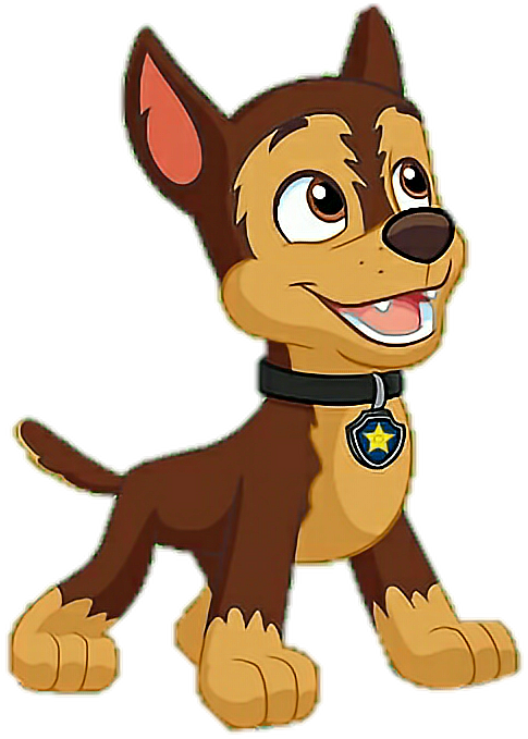 Report Abuse - Paw Patrol Chase Picsart (524x692), Png Download