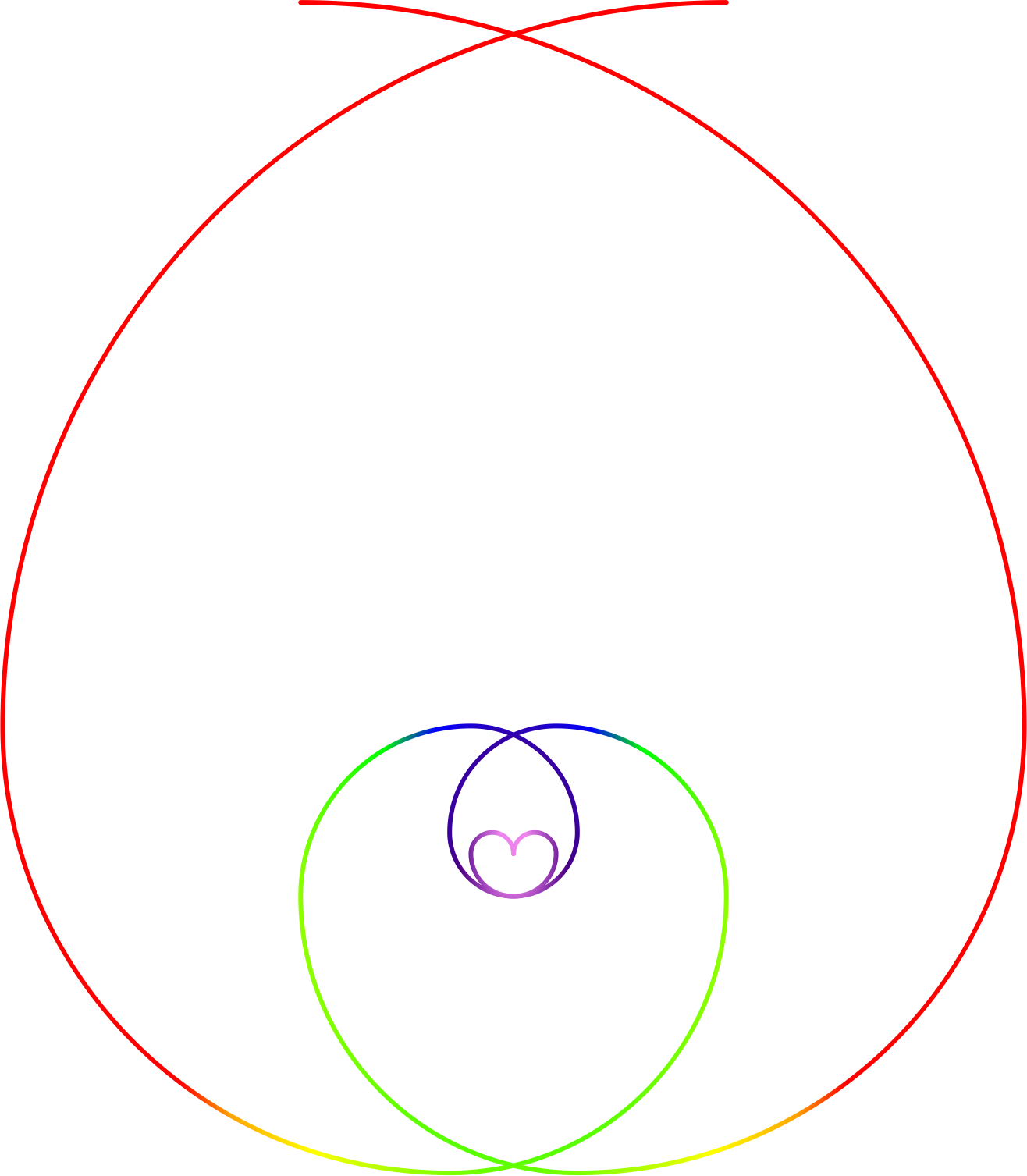 This Free Icons Png Design Of Fibonacci Necklace (1316x1507), Png Download
