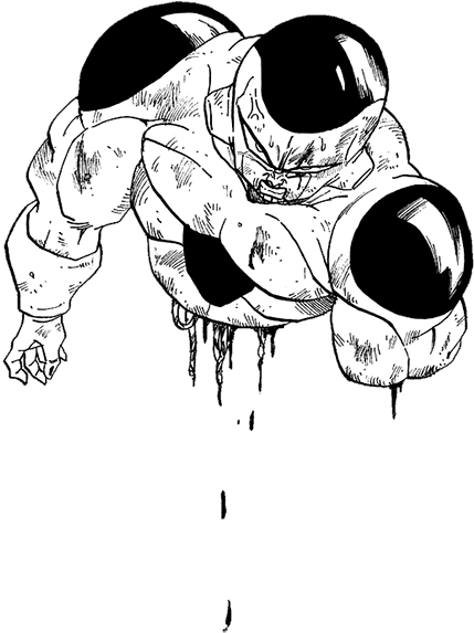 Frieza - Dragon Ball Namek Manga (500x842), Png Download