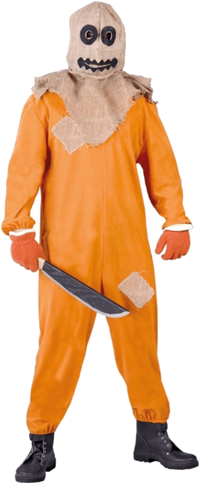 Scary Pumpkin Png (600x951), Png Download