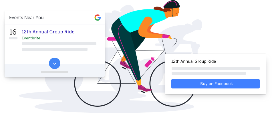 On The Eventbrite Platform, We Can Showcase Your Sports - Google (951x396), Png Download