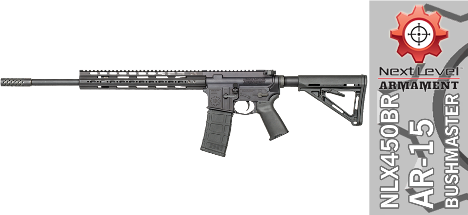 450 Bushmaster Ar - Adcor Defense (966x441), Png Download