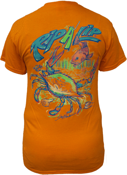 Blue Crab T Shirt - Crab Graphic Shirt (600x600), Png Download