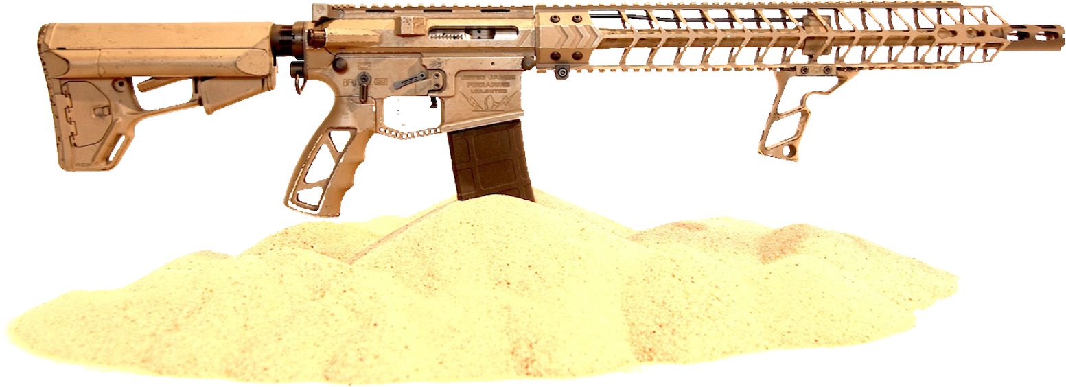 Firearms Unlimited The Sandman Nomad Rifle Soldier - Jesse James Sandman Rifle (1620x1080), Png Download