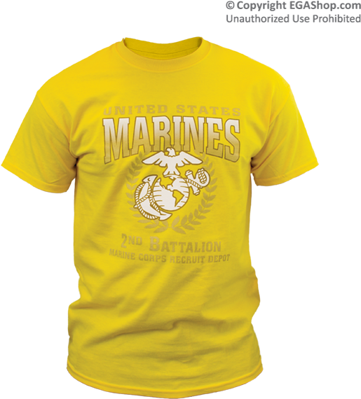 2nd Battalion Ready To Wear Recruit Graduation Shirt - Marine Graduation T Shirts (600x600), Png Download