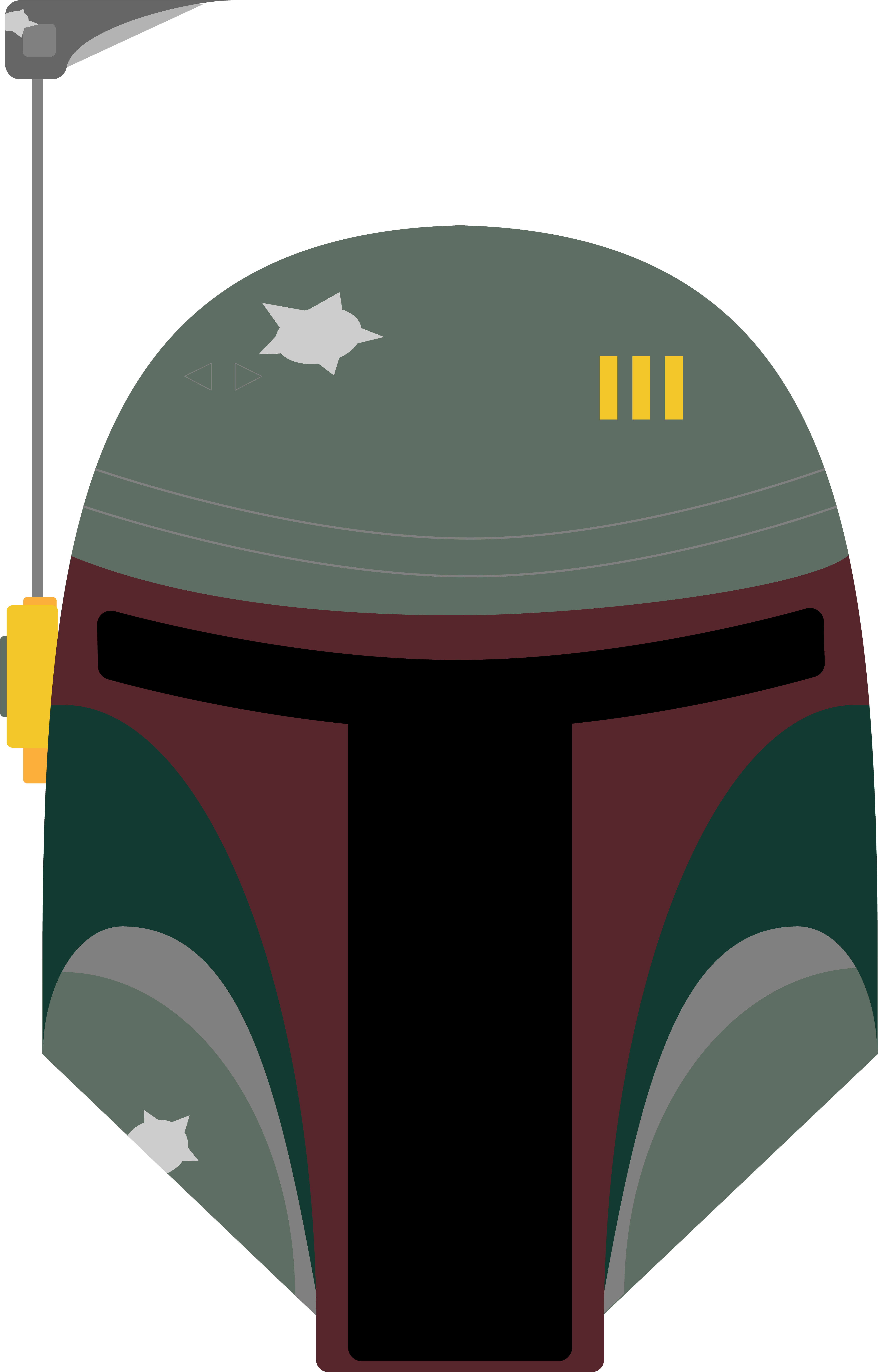 Boba-fett - Jango Fett (5221x7930), Png Download
