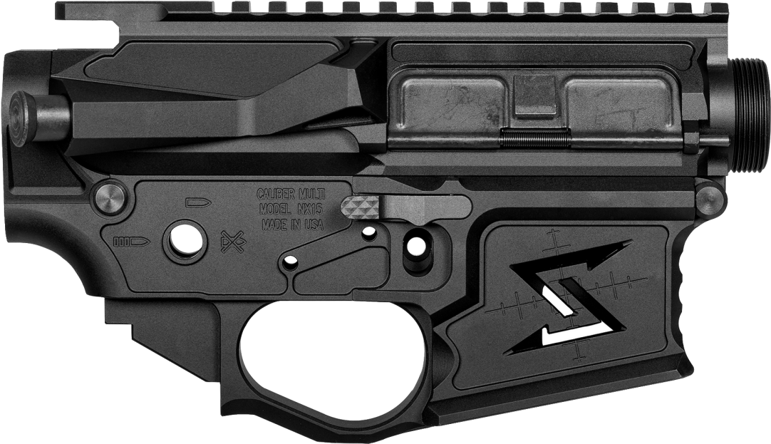 Seekins Nx15 Skeletonized Ar-15 Receiver Set - Seekins Nx15 Receiver Set (1740x760), Png Download