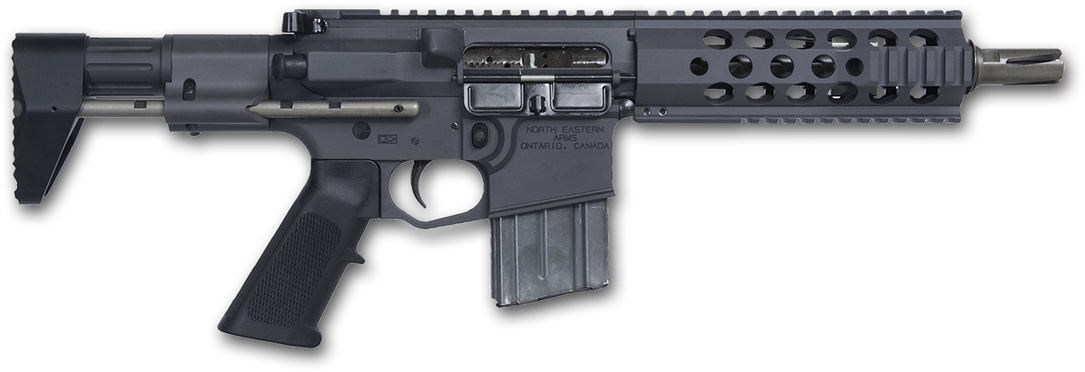 North Eastern Arms Compact Carbine Ar15/m4 Stocks - North Eastern Arms Nea15 (1280x451), Png Download