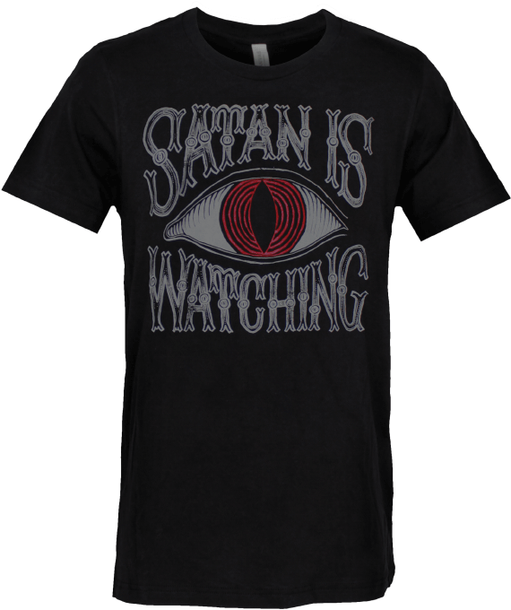 Those Poor Bastards Satan Is Watching Vinyl Record (600x718), Png Download