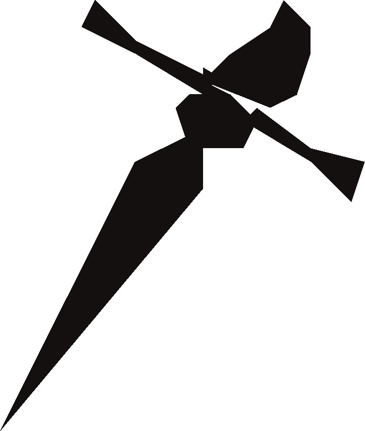 The Black Defender Is A Defender Made Of Black Metal - Osrs Black Defender (737x870), Png Download