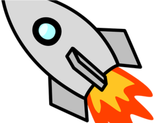 Fire Flames Clipart Rocket Ship - Rocket Clipart Png (640x480), Png Download
