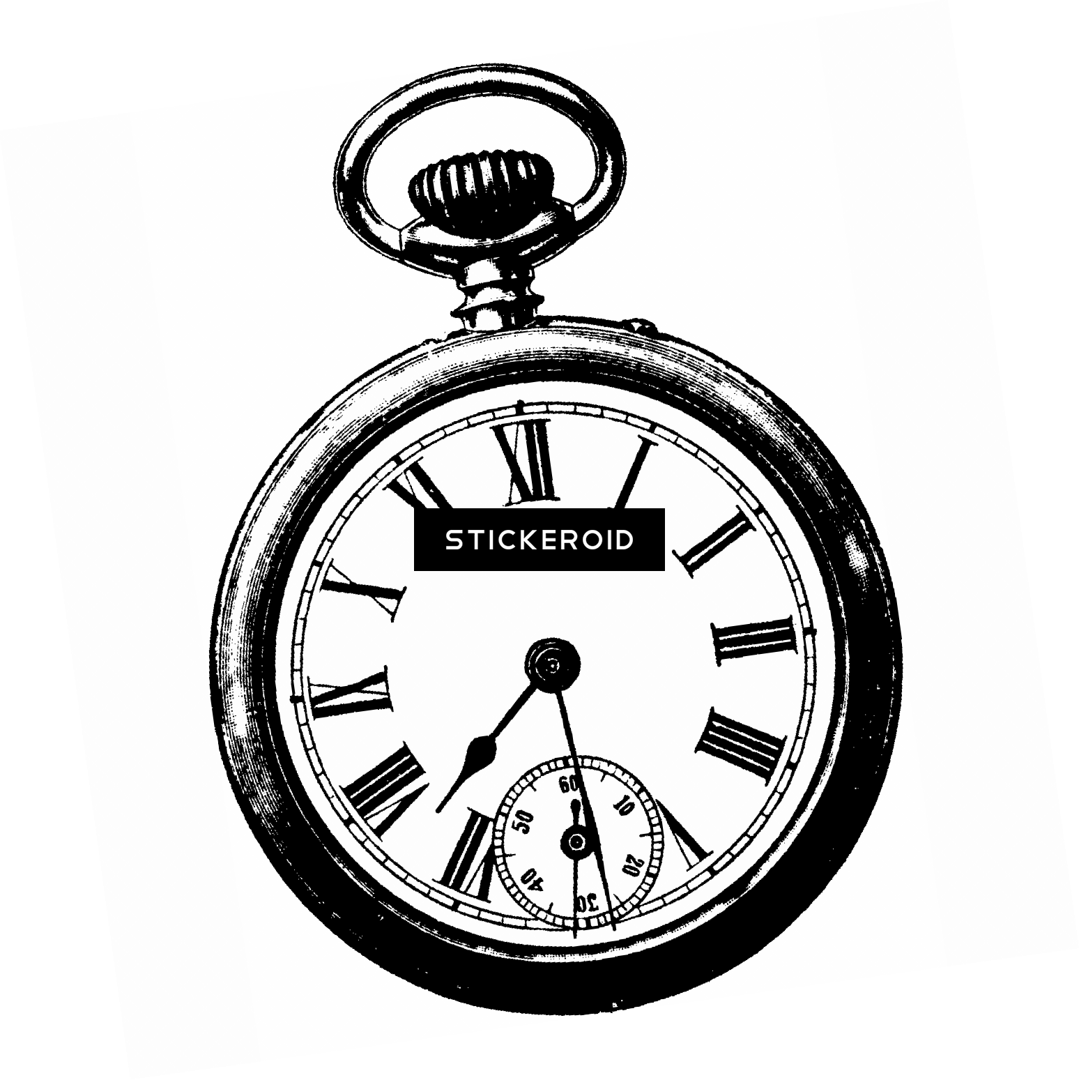 Vintage Clock - Clock Png Image Clipart (1548x1549), Png Download