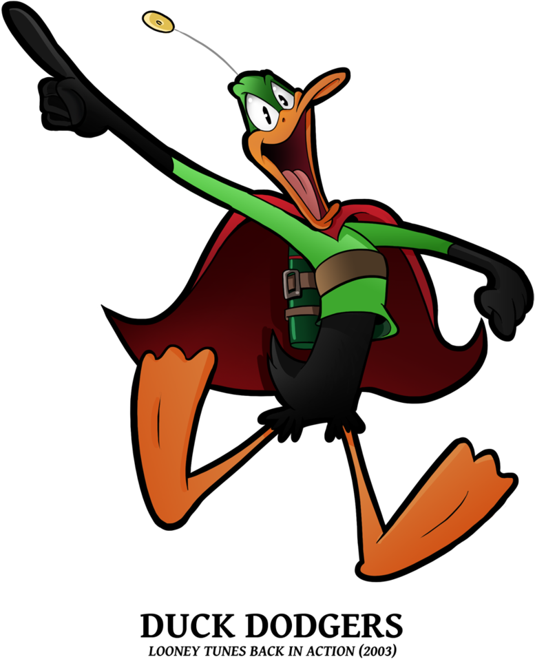 Duck Dodgers Png - Daffy Duck (806x992), Png Download