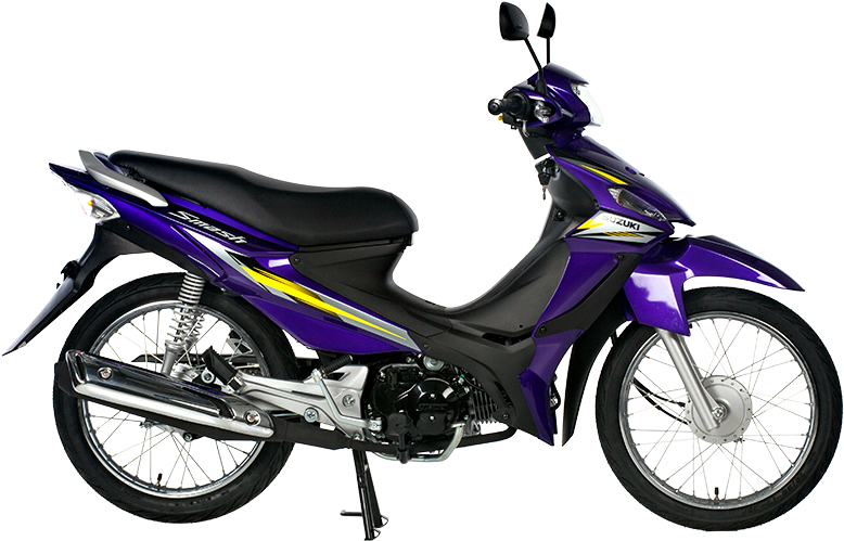 Suzuki Smash 115 Violet (800x533), Png Download