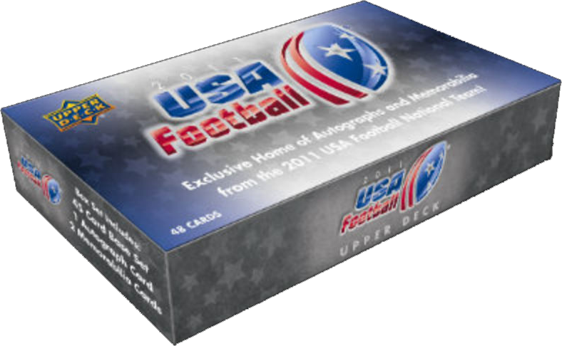 11 Upper Deck Usa Football Set - Box (788x486), Png Download