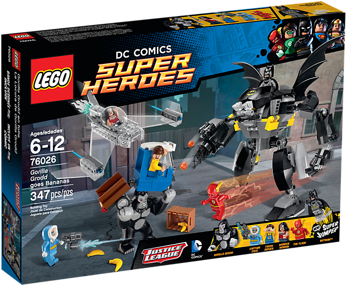 Buy Lego Super Heroes Gorilla Grodd Goes Bananas For - Lego Dc Flash Sets (800x600), Png Download