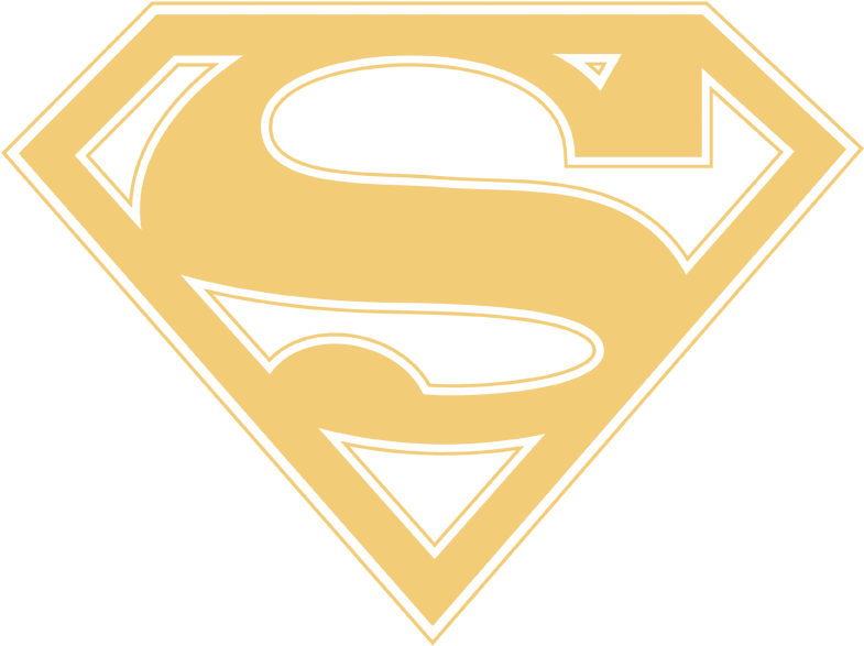 Superman Red & Gold Shield Men's Tank - Superman Logo Png (792x648), Png Download