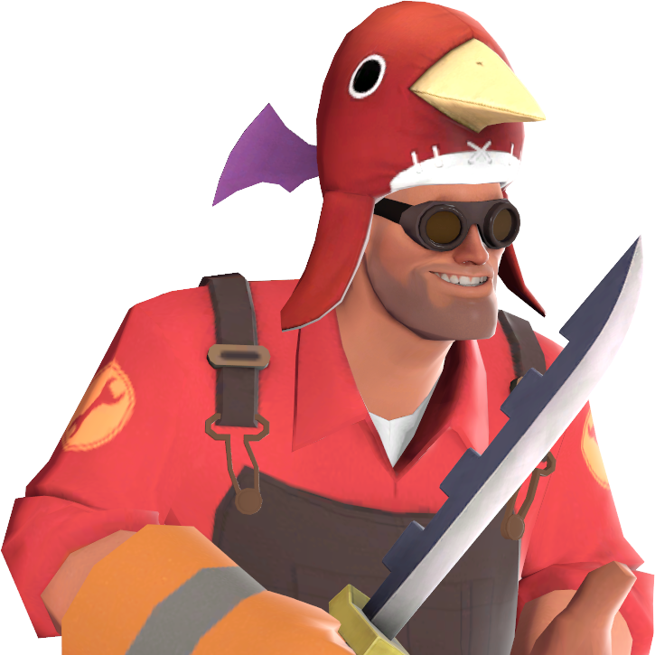 Prinny Hat Engineer - Tf2 (725x725), Png Download