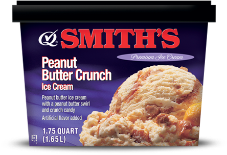 Smith's Chocolate Chip Cookie Dough Ice Cream, 1.75 (447x524), Png Download