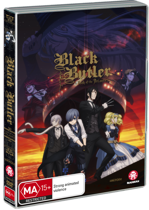 Book Of The Atlantic - Black Butler Book Of The Atlantic Dvd (516x724), Png Download