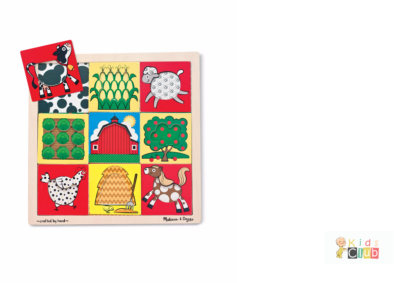 Doug Peek Through Farm Puzzle Image - Melissa & Doug Peek-through Puzzle - Farm (1920x984), Png Download