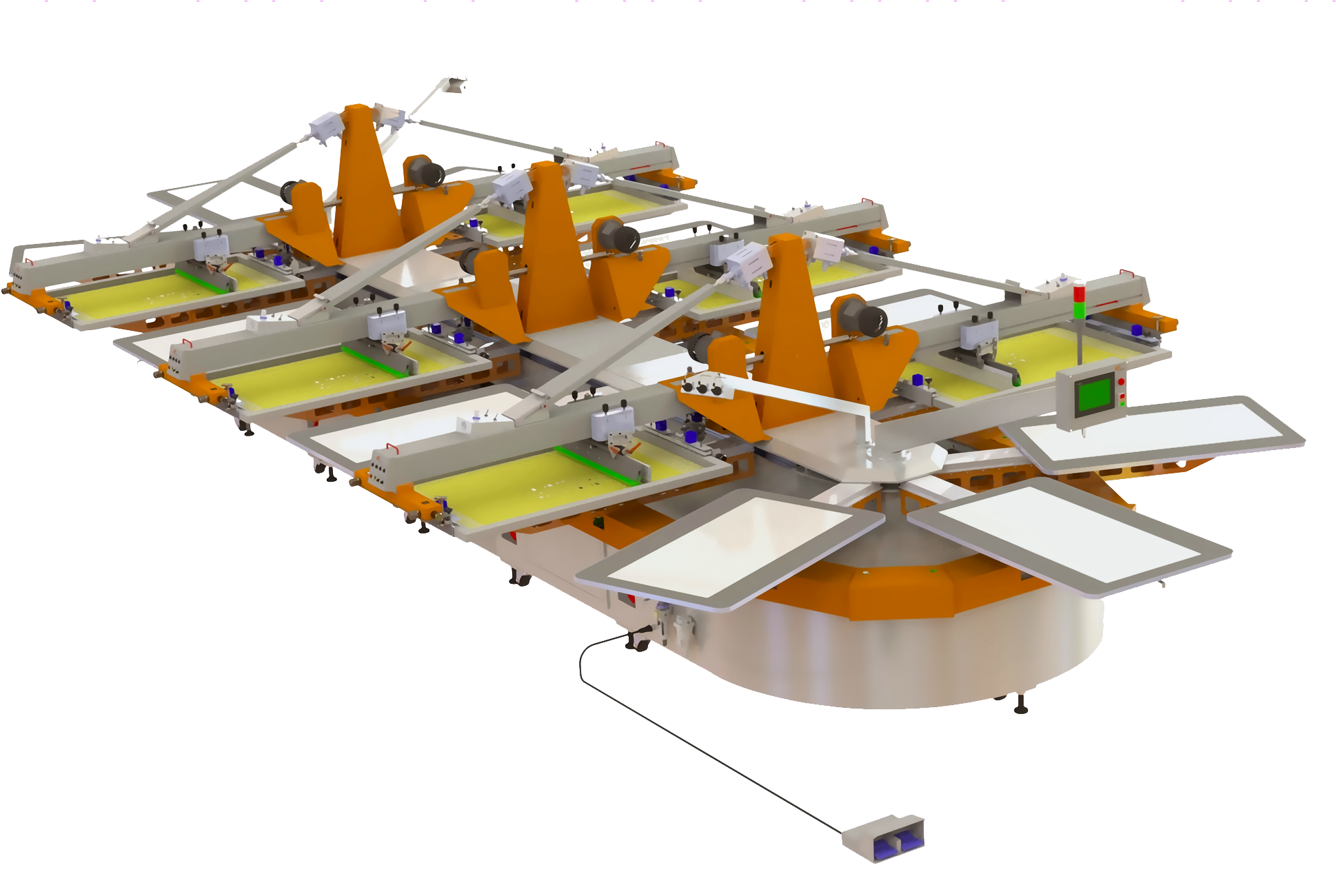 Load Image Into Gallery Viewer, Textile Screen Printing - Textile Printing (2048x1301), Png Download