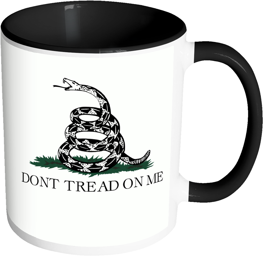 Don't Tread On Me Coffee Mug (1024x1024), Png Download