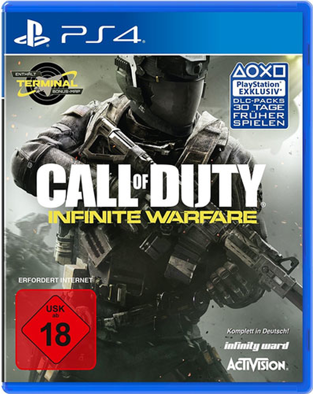 Cod Infinite Warfare Ps D Call Of Duty Terminal Bonus - Cod Infinite Warfare Ps4 (800x800), Png Download