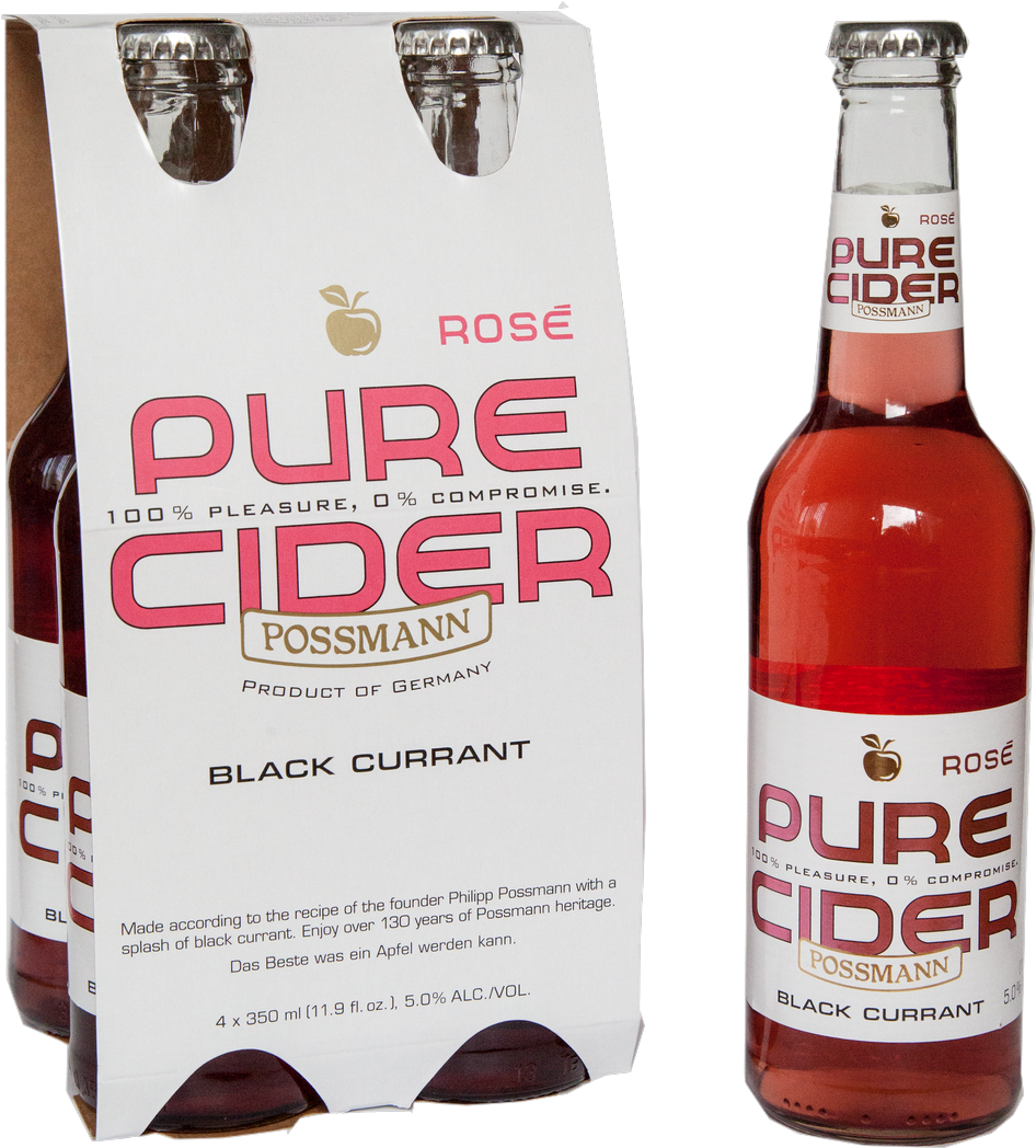 Image Of Possmann Pure Cider Ros - Binny's Beverage Depot (1000x1110), Png Download