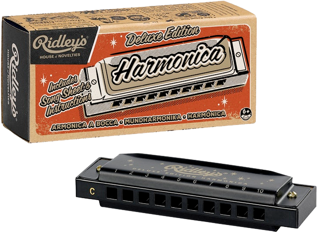 Harmonica - Ridley's Deluxe Harmonica (670x670), Png Download