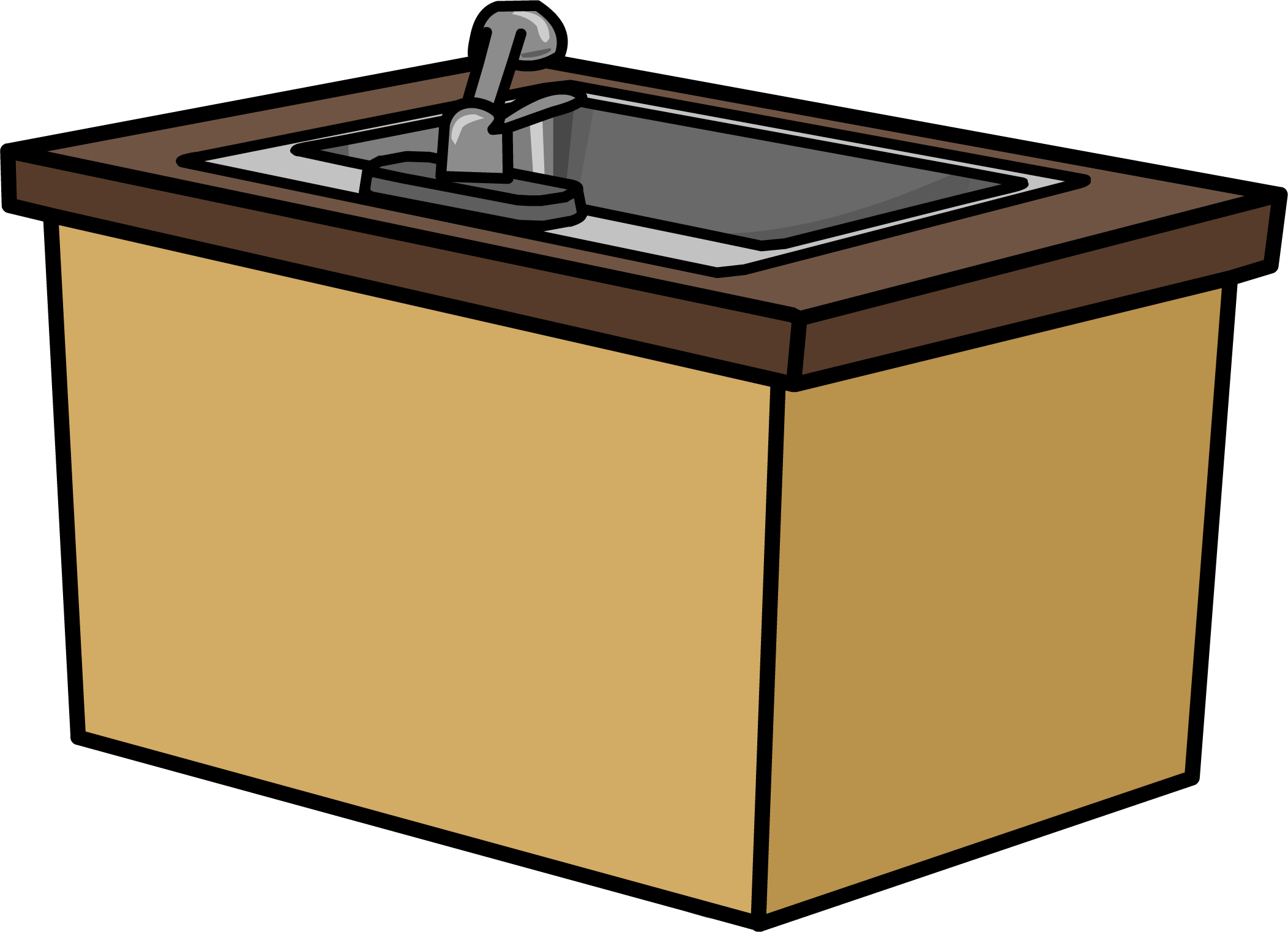 Kitchen Sink Sprite 011 - Sink (2104x1522), Png Download
