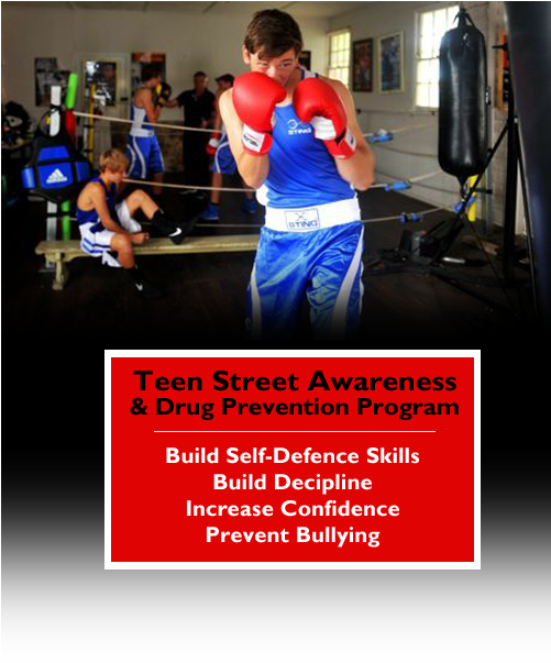 Street & Drug Awareness - Boxing (500x667), Png Download