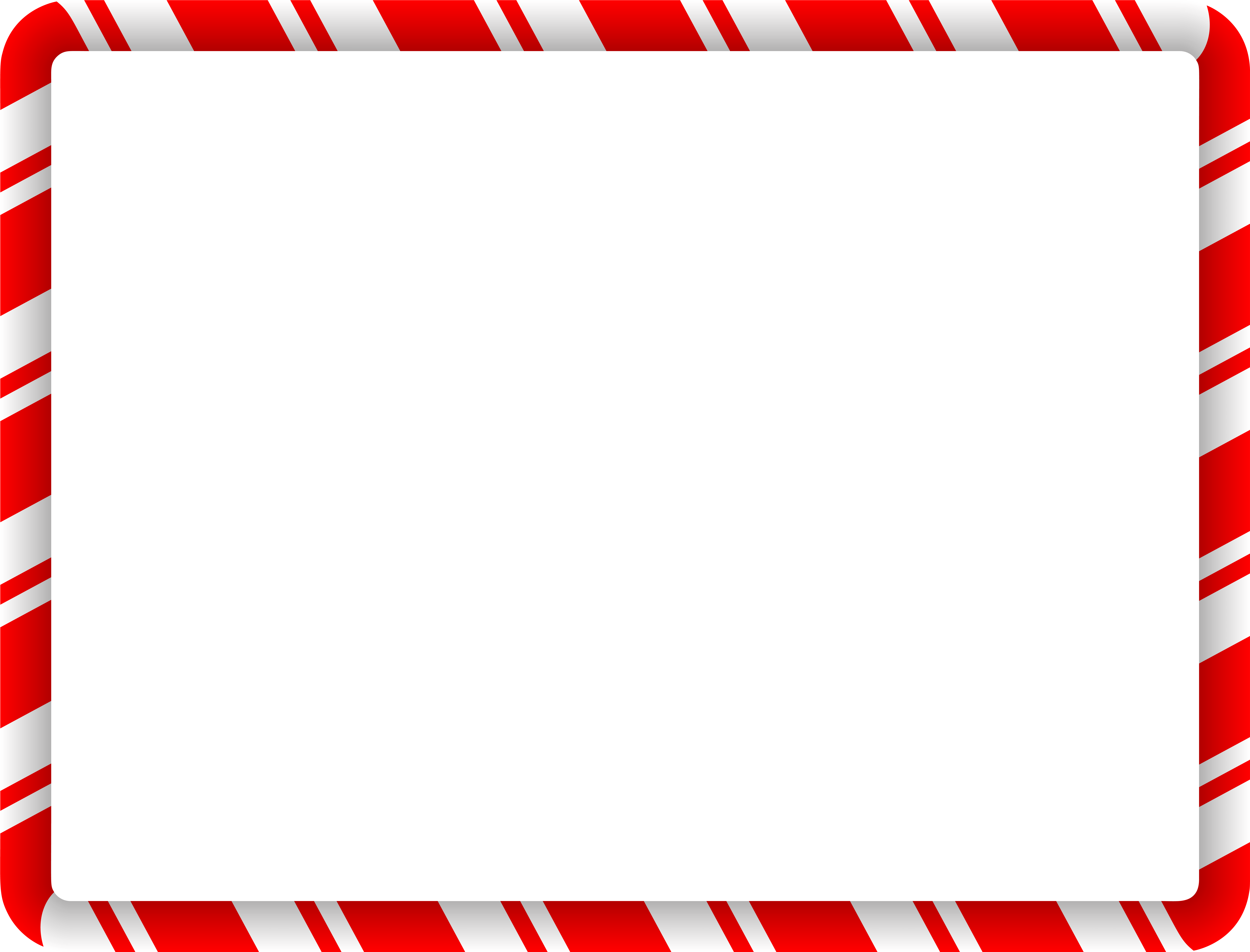 Christmas Borders Png (8000x6111), Png Download