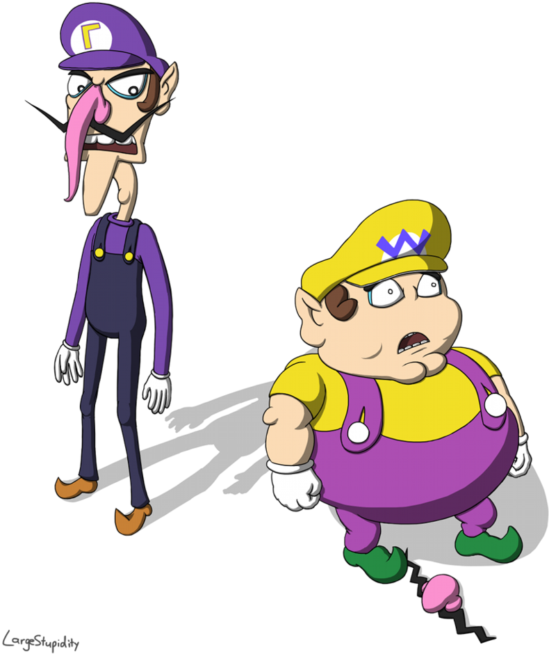 Wario Nose Png Clipart Royalty Free (831x961), Png Download