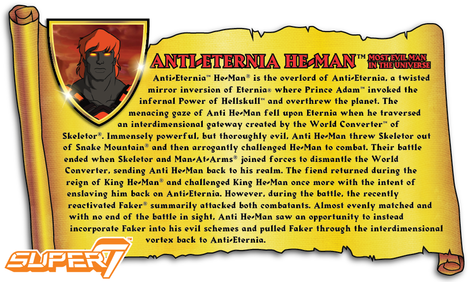At Wondercon Last Weekend, The Newest Additions To - Anti Eternia He Man Bio (959x576), Png Download
