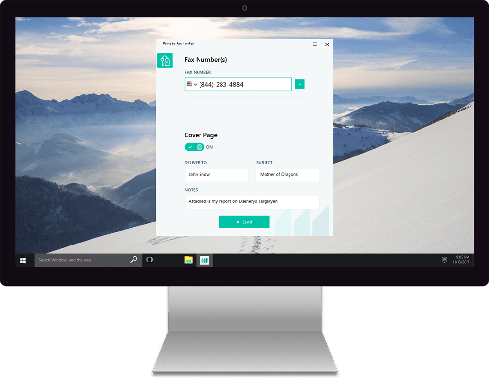 Online Fax Services (1000x773), Png Download
